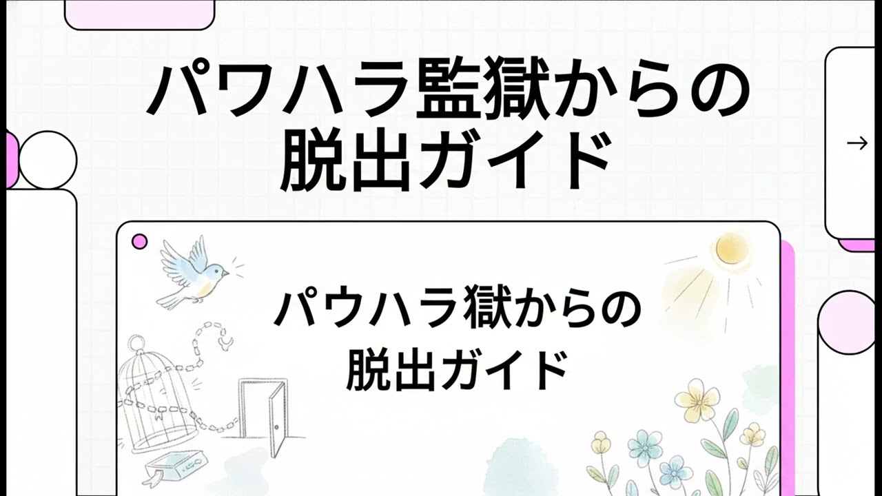 【実話】パワハラは耐えるな。8回転職した私が断言する「負の連鎖」を断ち切る唯一の方法