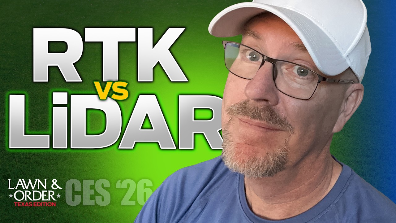RTK Is Failing &mdash; Here&rsquo;s Why LiDAR Is Taking Over Robot Lawn Mowers (CES 2026)