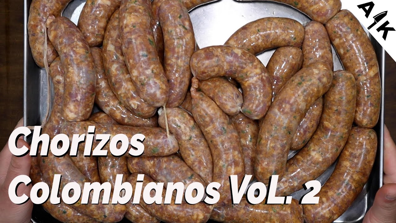 Como hacer Los FAMOSOS Chorizos Colombianos Vol. 2 BY Arditos kitchen receta mejorada