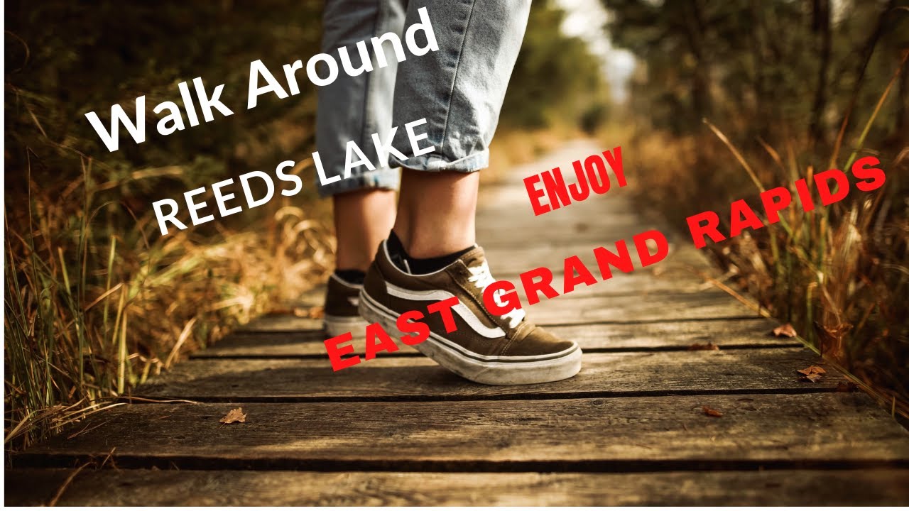 Urban Hike in East Grand Rapids along the Reeds Lake Trail