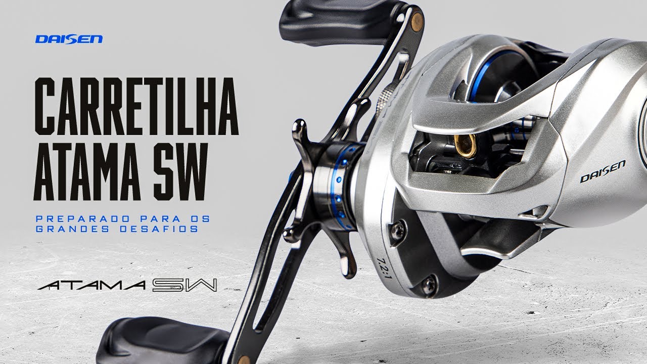 Carretilha Atama SW - Daisen Fishing.