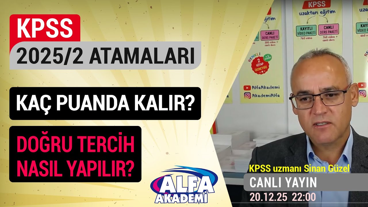 #2025 #MerkeziAtama : Tercih nasıl yapılır? Bölümlerin taban puanı ne olur?