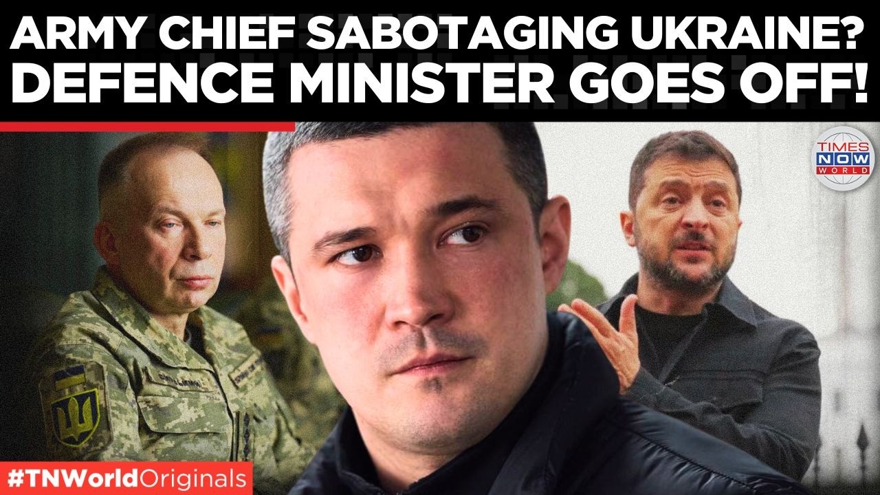 Ukraine War DRAMA: Fired Defence Minister Minister Accuses Army Chief of Sabotaging Reforms!