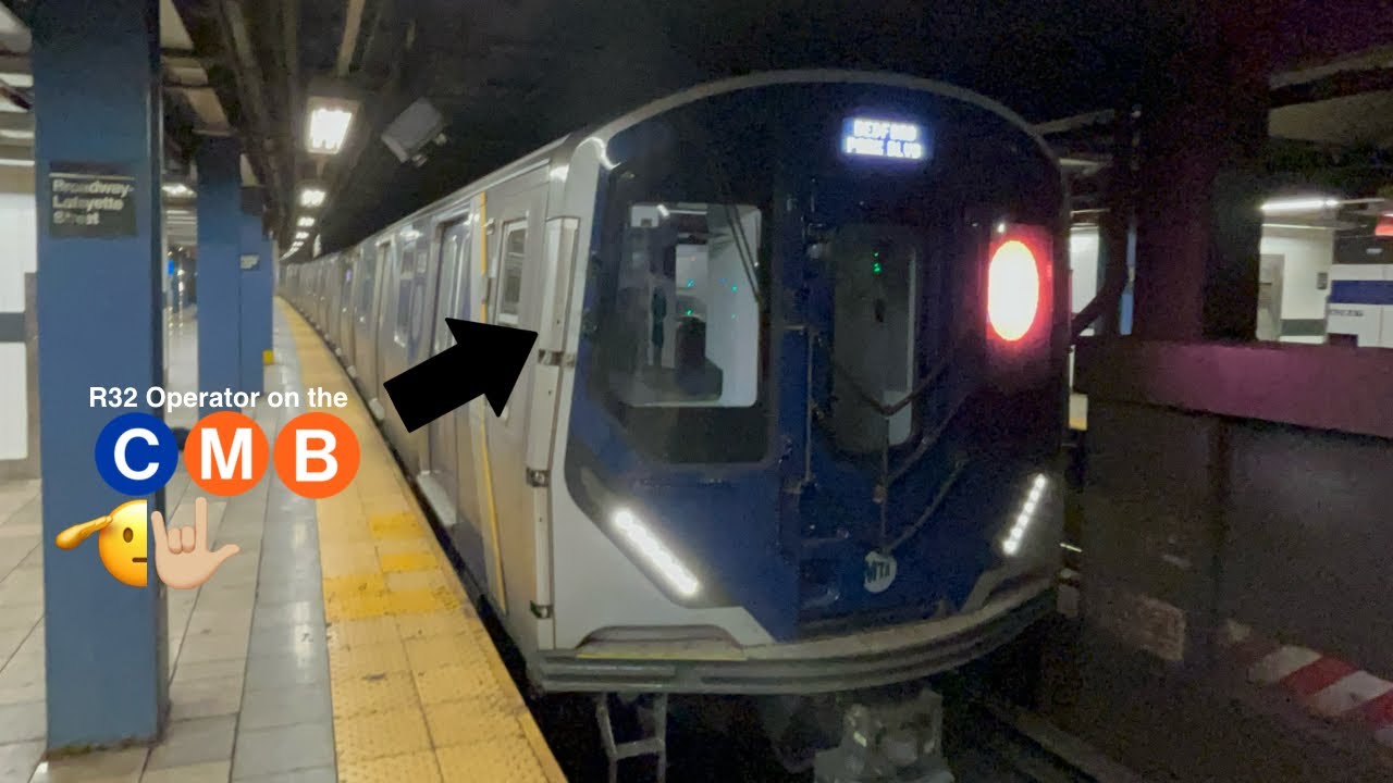 NYC Subway: R32 Operator action along the (B), (C), (M) Lines Yessir 🫡🤟🏼