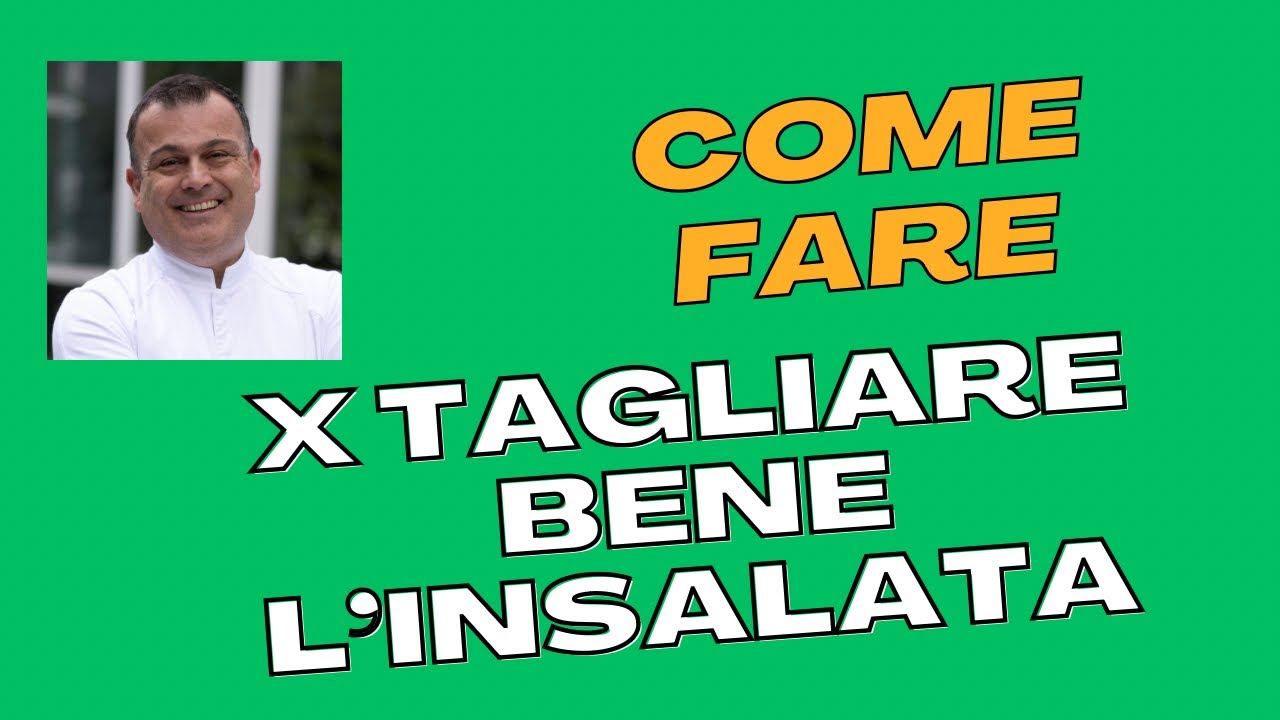 Come fare per tagliare bene l'insalata by @fabiocampoli