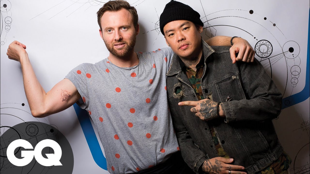 Celebrity Tattoo Artist DR WOO Adds Ink To GQ