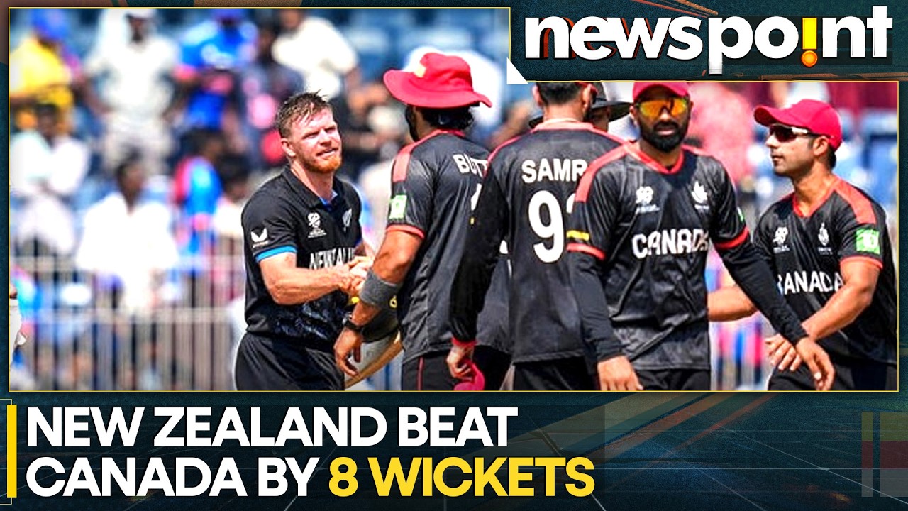 New Zealand vs Canada Highlights: Phillips, Ravindra Lead New Zealand to Win Over Canada | WION