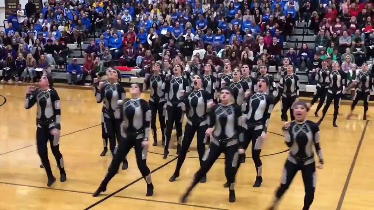 BHS Military Routine @ Davis HS. Dec 2019