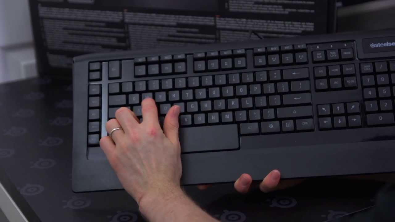Steelseries Apex [RAW] Gaming Keyboard Unboxing