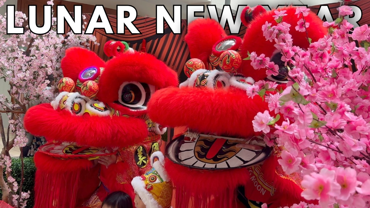 Chinese New Year 2026 Lion Dance, San Mateo Hillsdale Mall