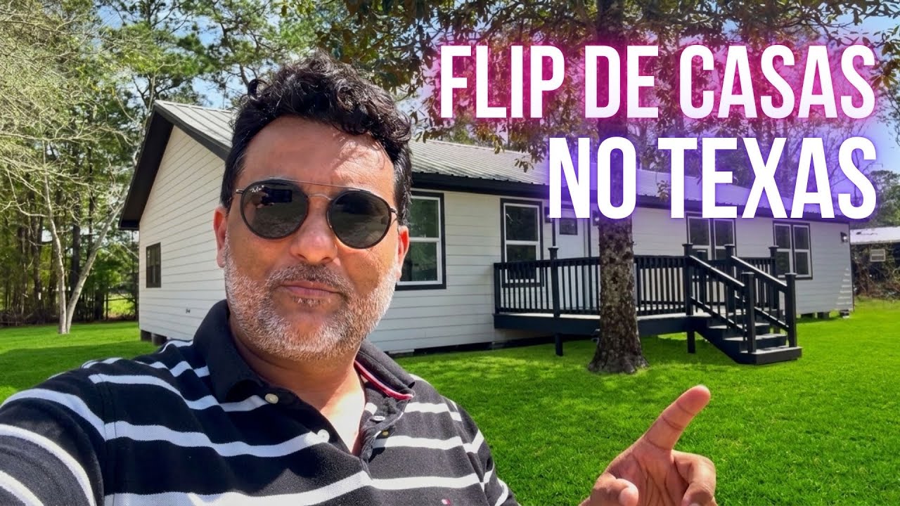 Antes e Depois Casa de Flip aqui no Texas