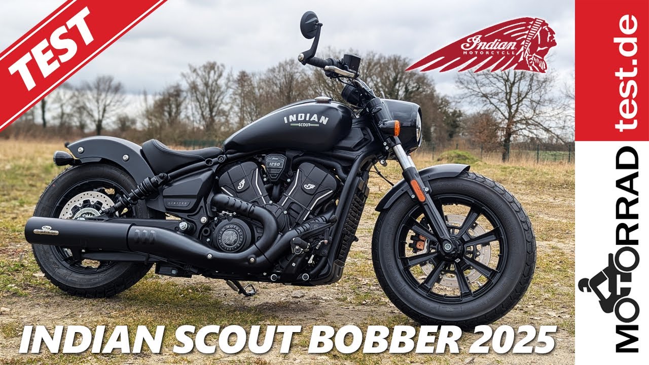 Indian Scout Bobber | Test (deutsch) des 2025er Modells in der Ausstattung 