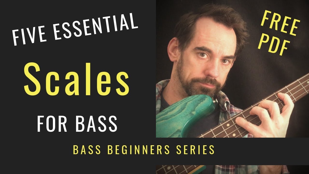 Five Essential Scales for Bass Guitar (No.21)