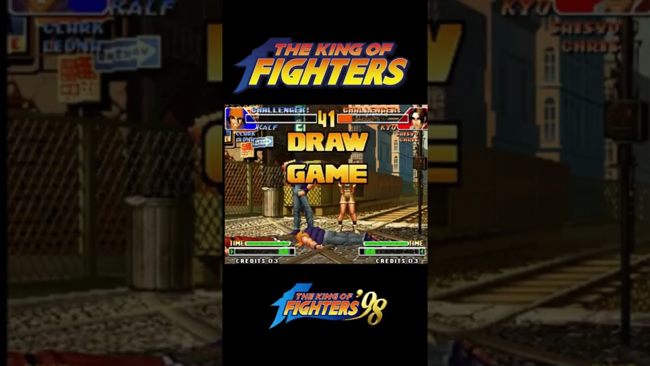 KOF 98: Лучшее комбо против комбо 🔥🔥🔥🔥 #kof #fightgame #gaming #fightinggames #arcade #snk
