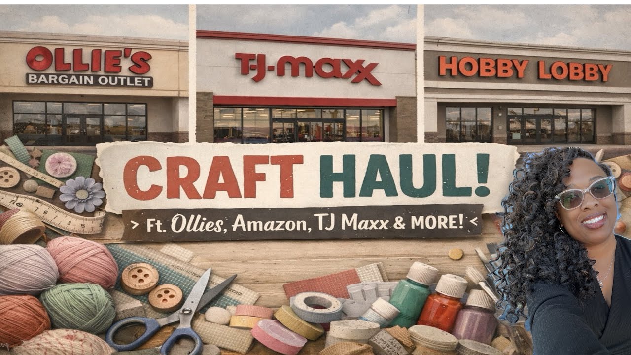 Craft & Stationery Haul: Amazon, Ollie&rsquo;s, TJ Maxx, Hobby Lobby