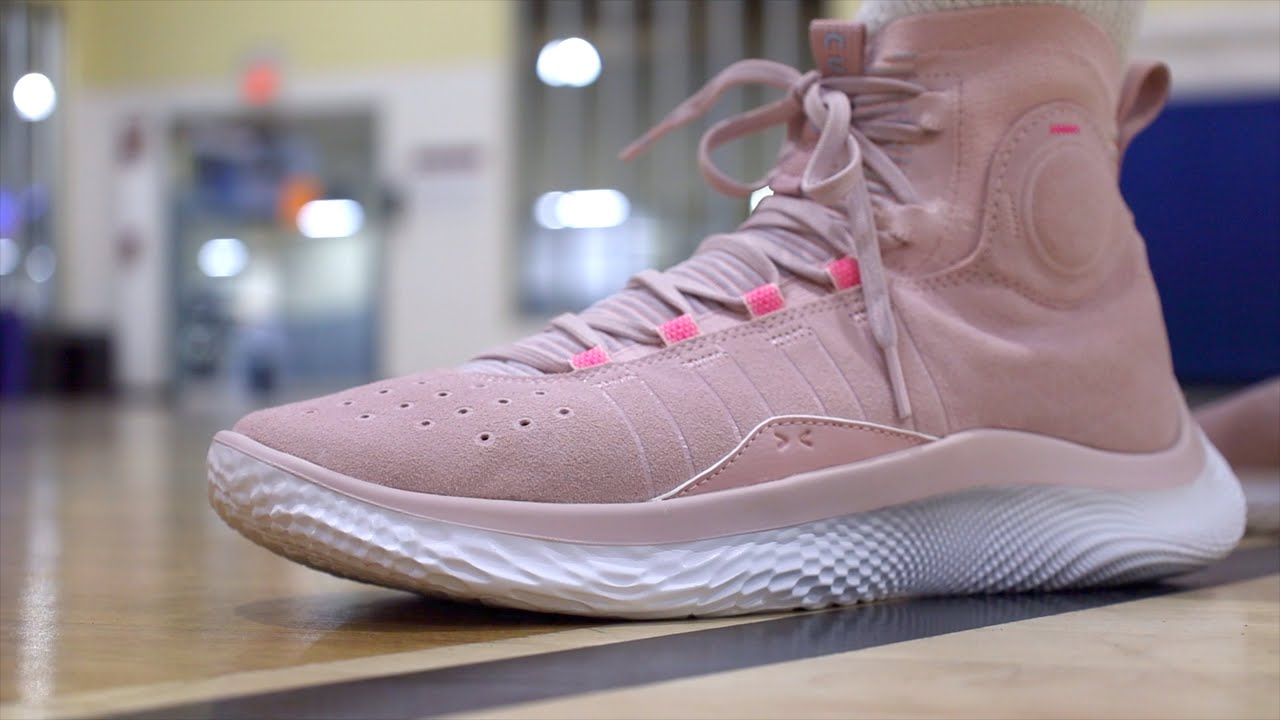 Обзор кроссовок Under Armour Curry 4 Flowtro pink | История кроссовок Стеф