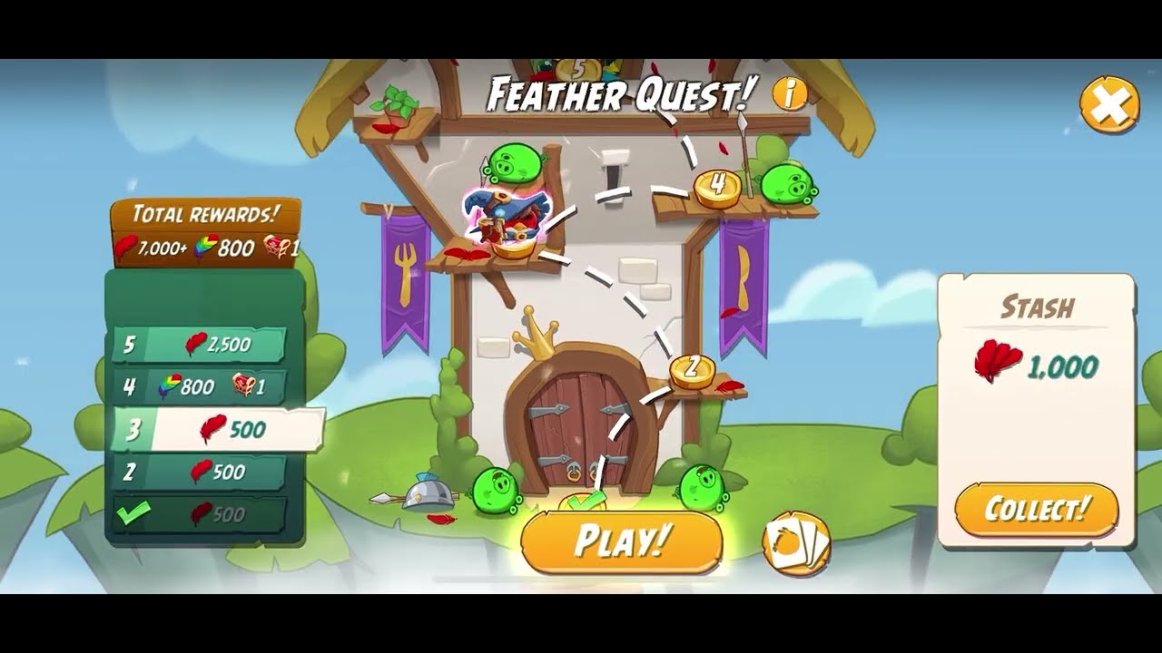 Angry Birds 2 Can This Level Be Beaten First Try 🎯