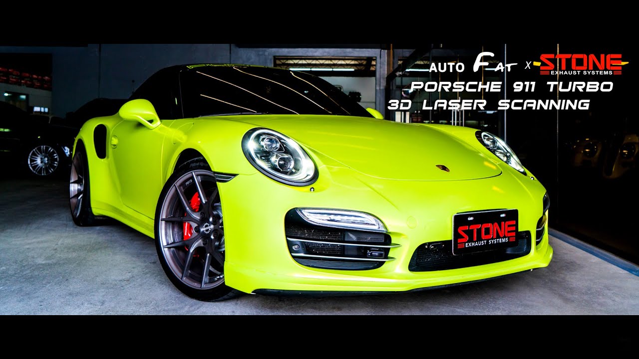 Porsche 911 Turbo X STONE Exhaust