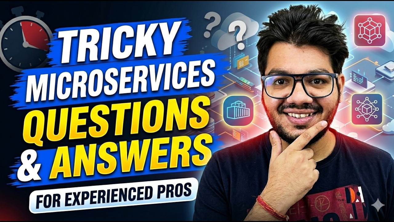 Microservices interview questions (Tricky | Scenario-Based | 2-7 Yrs)