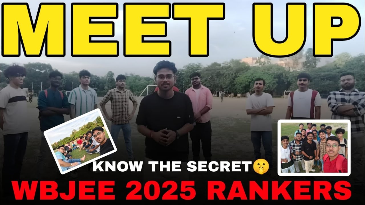 🔥Meet-up with WBJEE Rankers | Secrets of Jadavpur University Journey Revealed  