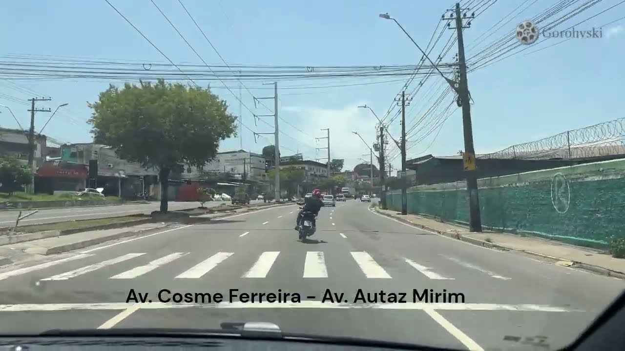 Passeio por Manaus - Av. Cosme Ferreira e  Av. Autaz Mirim