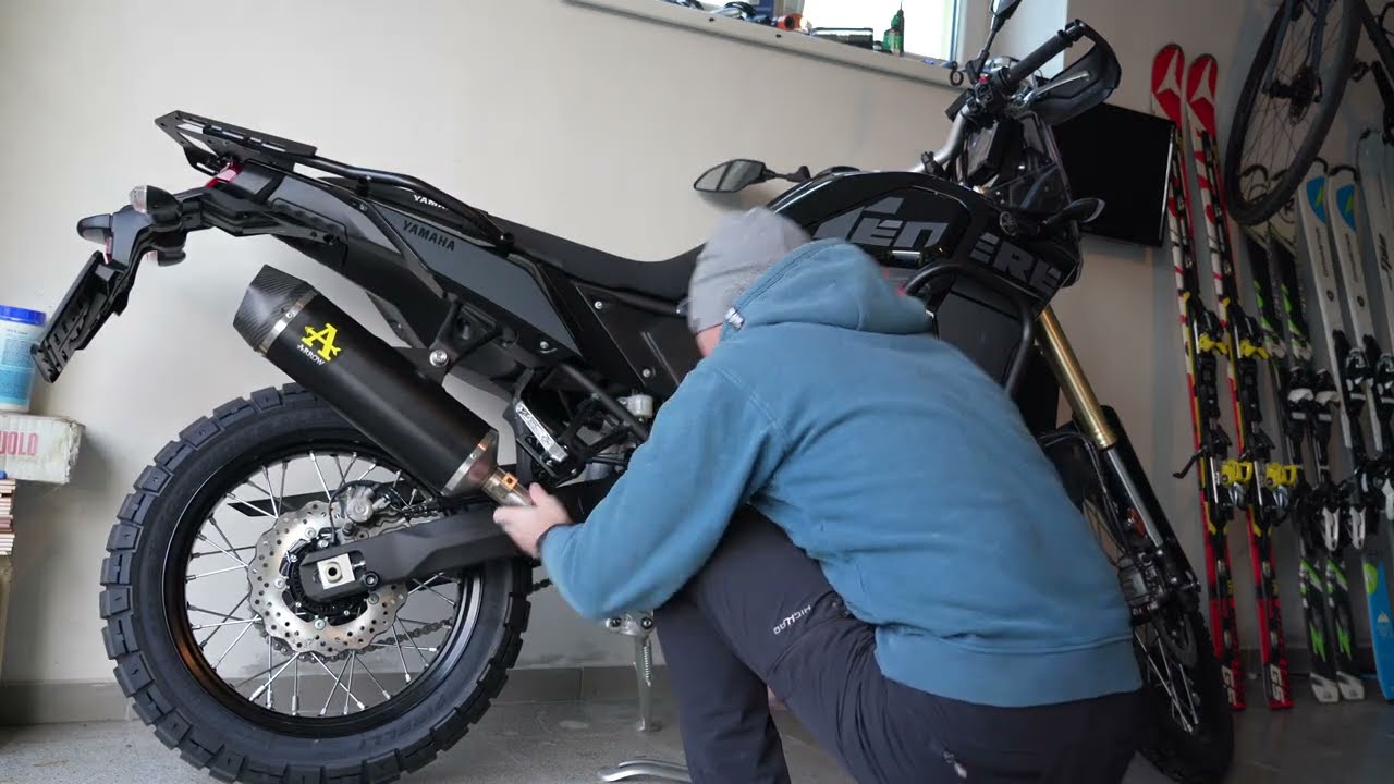 Arrow exhaust for Yamaha Tenere 700