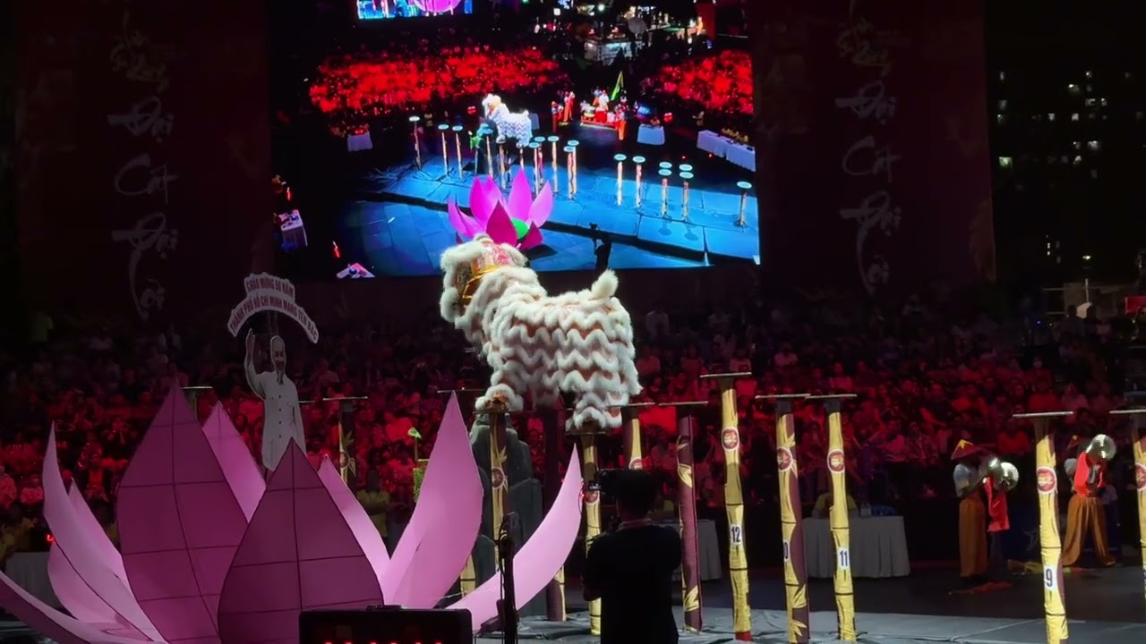 MÚA LÂN-LÊN LÂN MAI HOA THUNG-    GIẢI LÂN SƯ RỒNG QUỐC TẾ LẦN THỨ VIII - NĂM 2026 CÚP CHỢ LỚN -