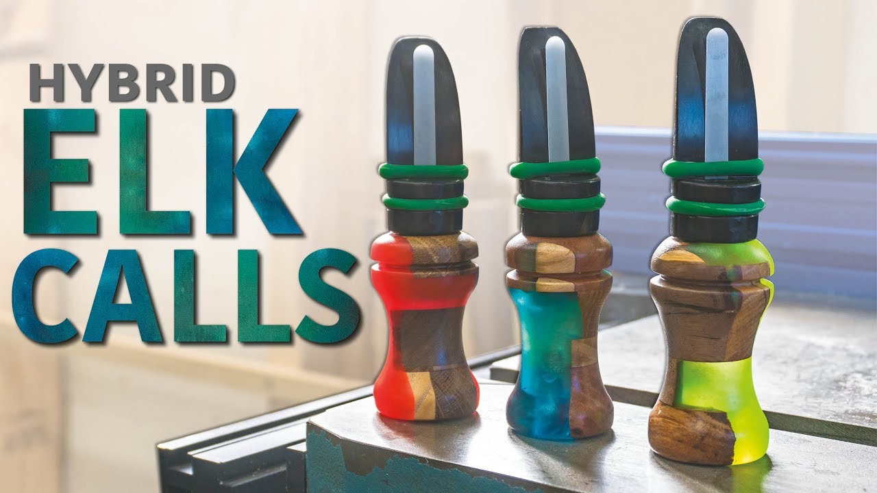 Turning Elk Calls & Casting With Alumilite