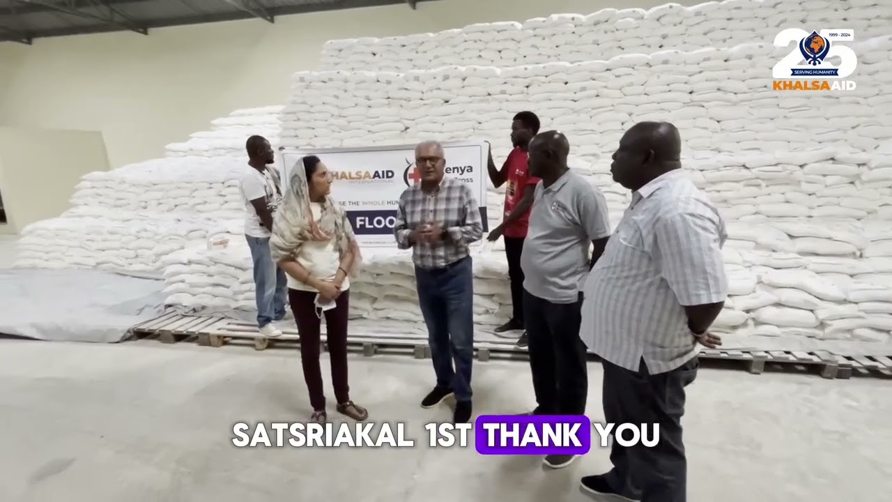 In Kenya, #KhalsaAid is providing aid in areas where recent #floods have forced many residents to