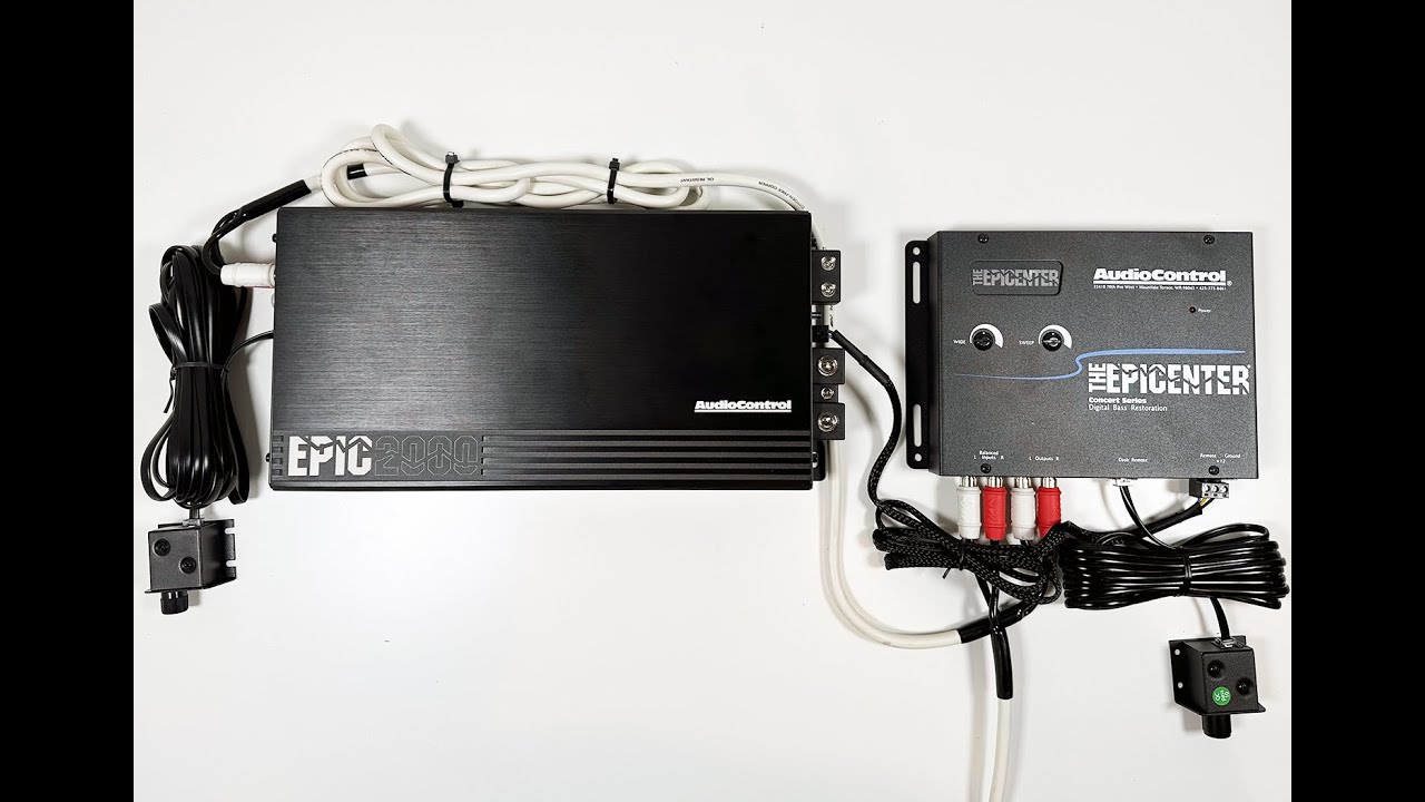 AudioControl EPIC2000 + The Epicenter Unbox & Overview