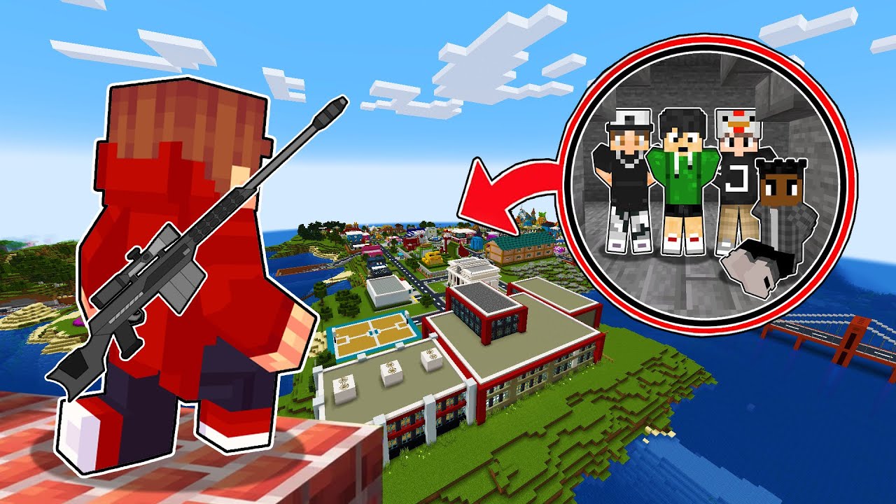 I Became HITMAN To Save My Friends in Minecraft!