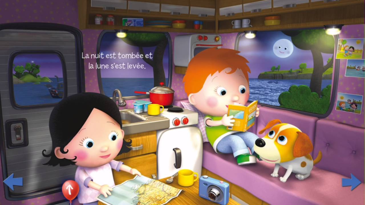 P’TIT GARÇON – Le camping car d'Oscar – Livre intéractif