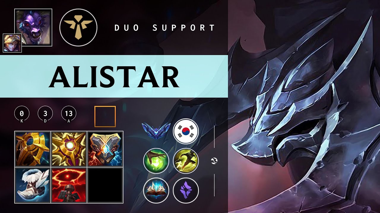 Alistar Support vs Braum - KR Diamond Patch 26.03