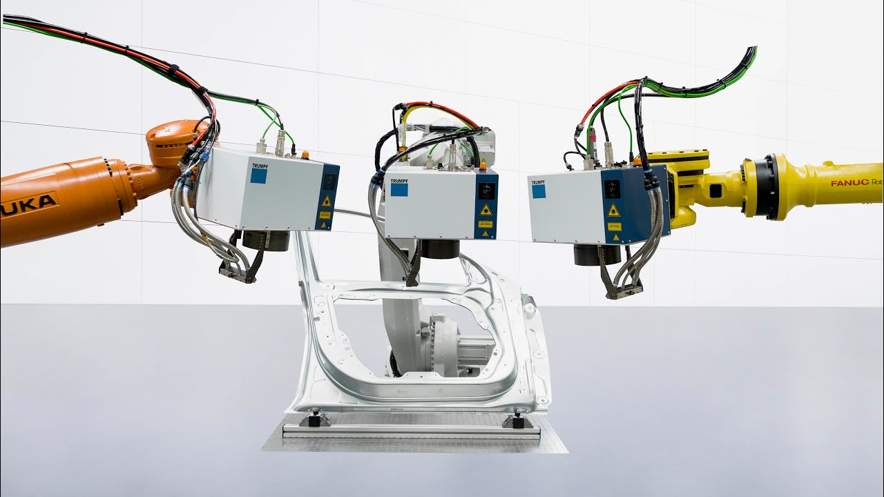 TRUMPF Fokussieroptiken: I-PFO - &bdquo;On-The-Fly&ldquo; Remotebearbeitung leicht gemacht