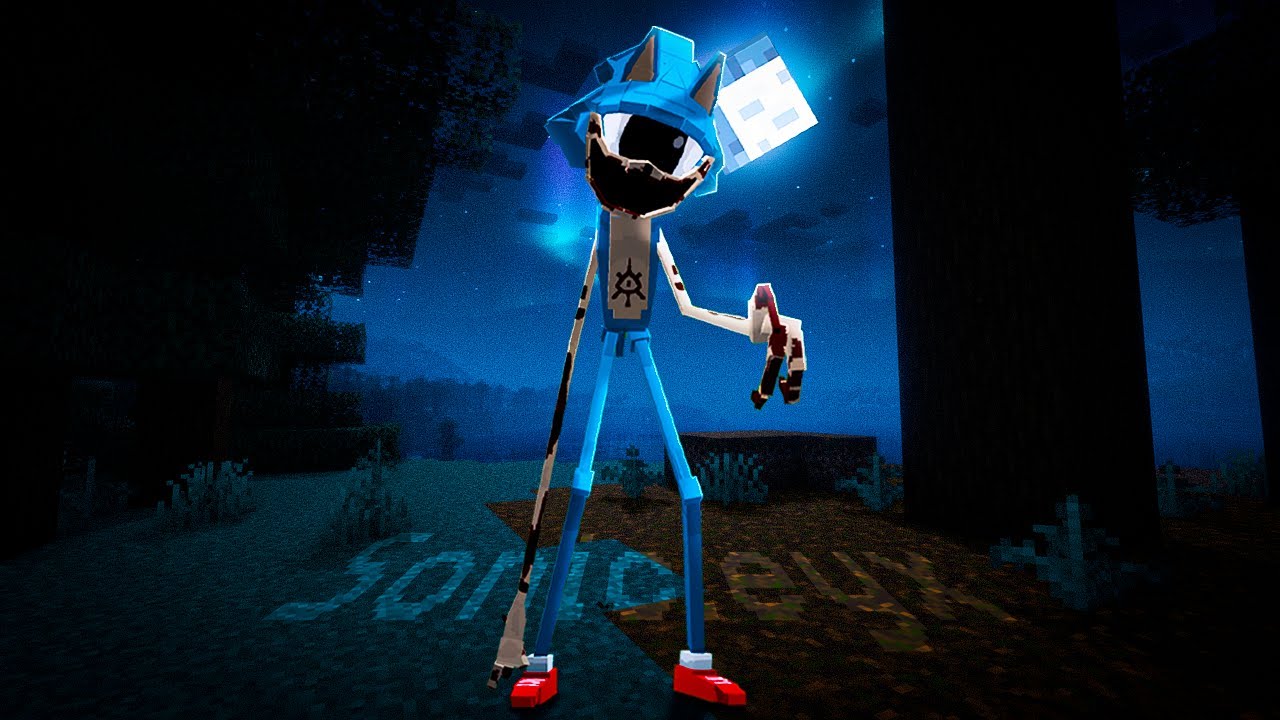Sobrevivendo ao mod do Sonic do Mal!! SONIC.EXE & SONIC.EYX - Minecraft Survival