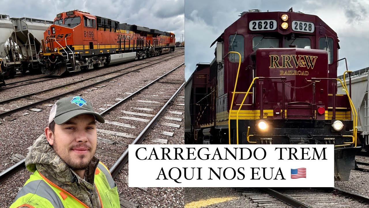 Trem nos Estados Unidos 🇺🇸