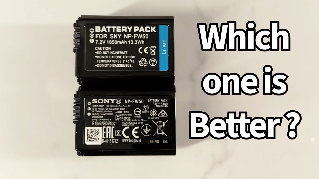 Sony NP FW50 Battery Replacement. Is the Cheap Online Option Worth It?