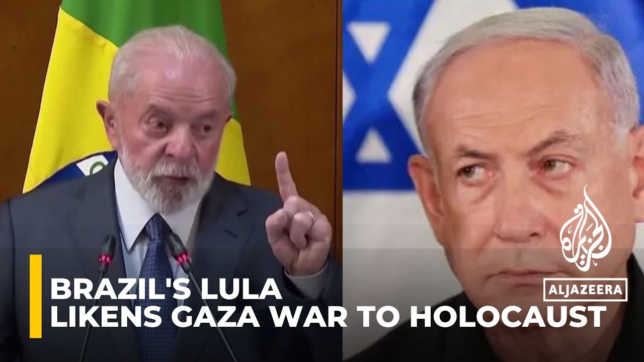 Brazil&rsquo;s President Lula compares Israel&rsquo;s war on Gaza to the Holocaust