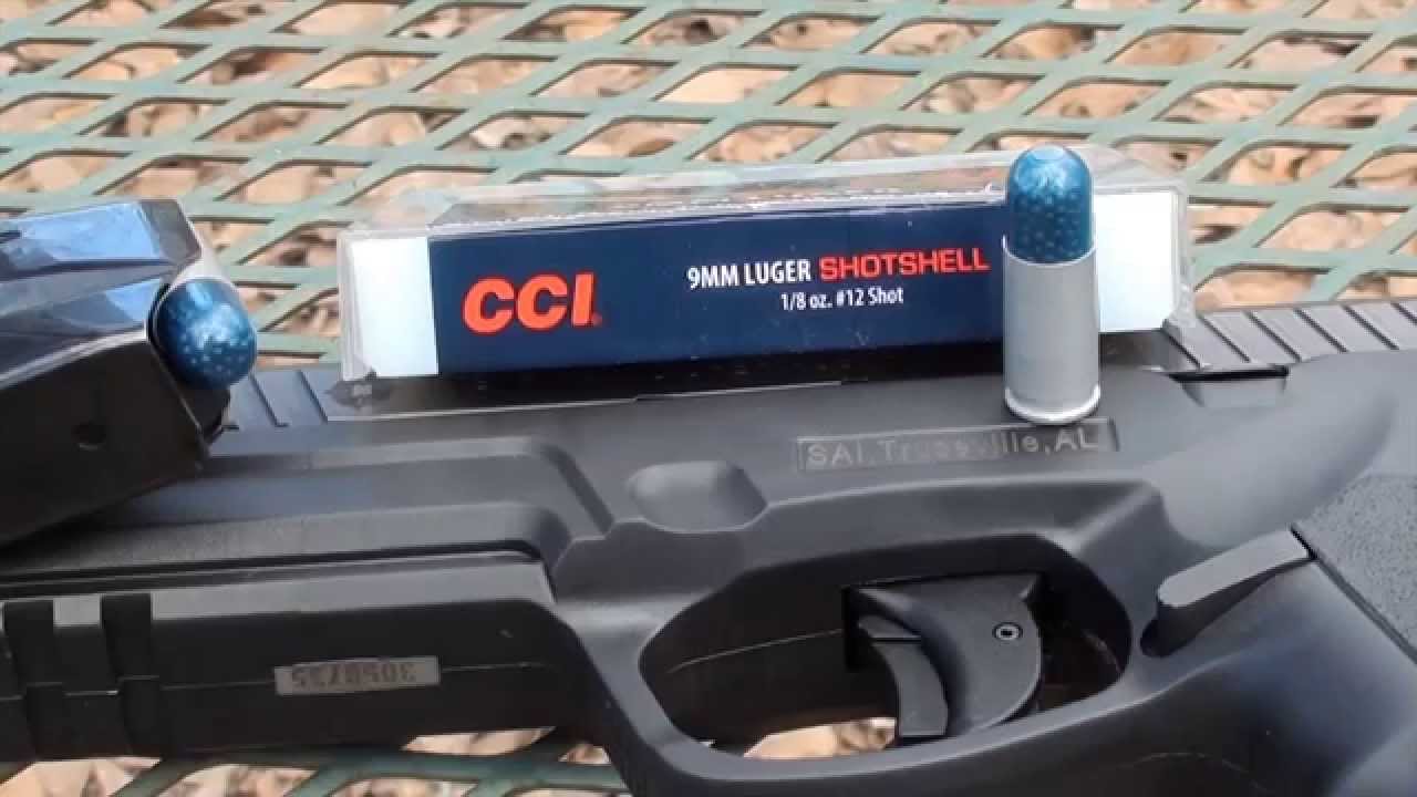 Тест на баллистический гель 9 мм CCI ShotShell!