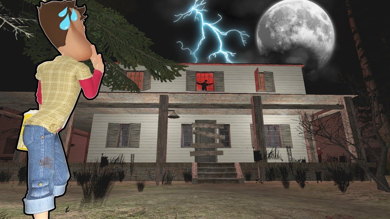 BEING STALKED BY A MANIAC IN A HAUNTED HOUSE?! (Garry's Mod Gameplay Gmod Roleplay)