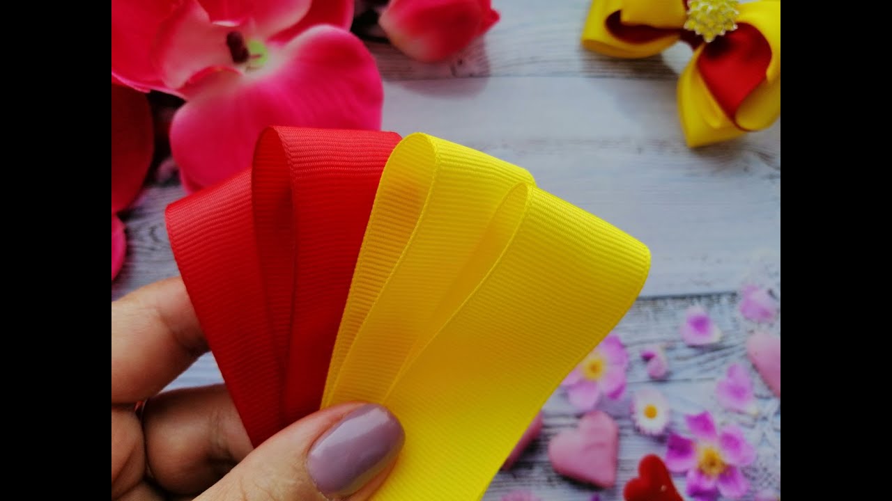 НЕВЕРОЯТНО красивые ❤ РЕКОМЕНДУЮ Легко и Просто Бантики из лент