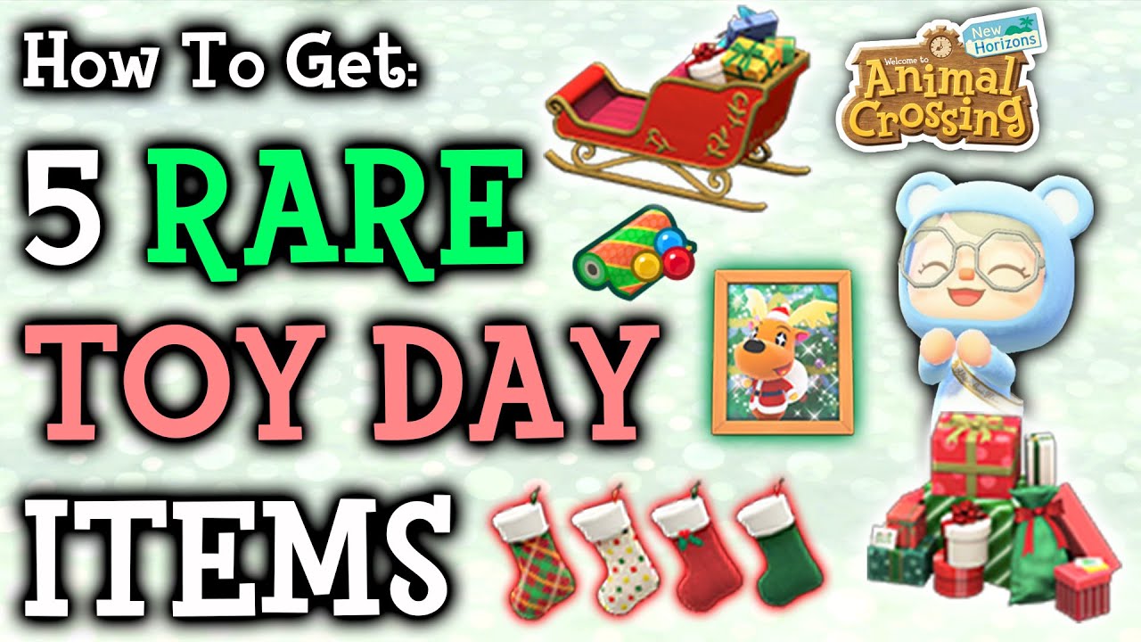 How To Get Every Toy Day Exclusive Item 🎁 (One Day Only!) | Animal Crossing New Horizons