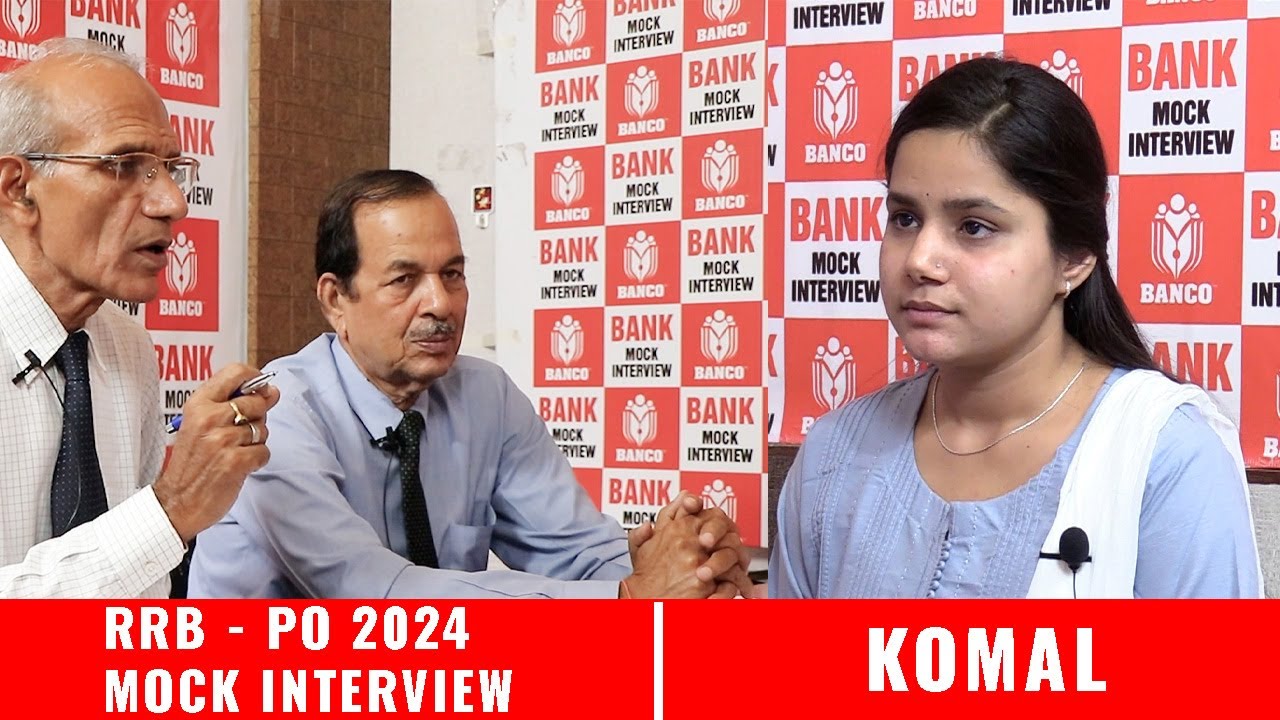 RRB PO 2024 Mock Interview | RRB PO Interview Questions | Interview Preparation