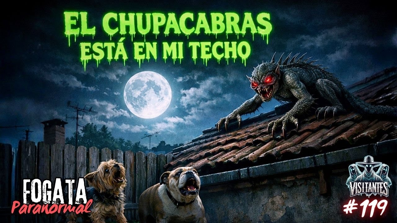 El Chupacabras estaba arañando mi techo I Relatos paranormales en vivo I Fogata Paranormal