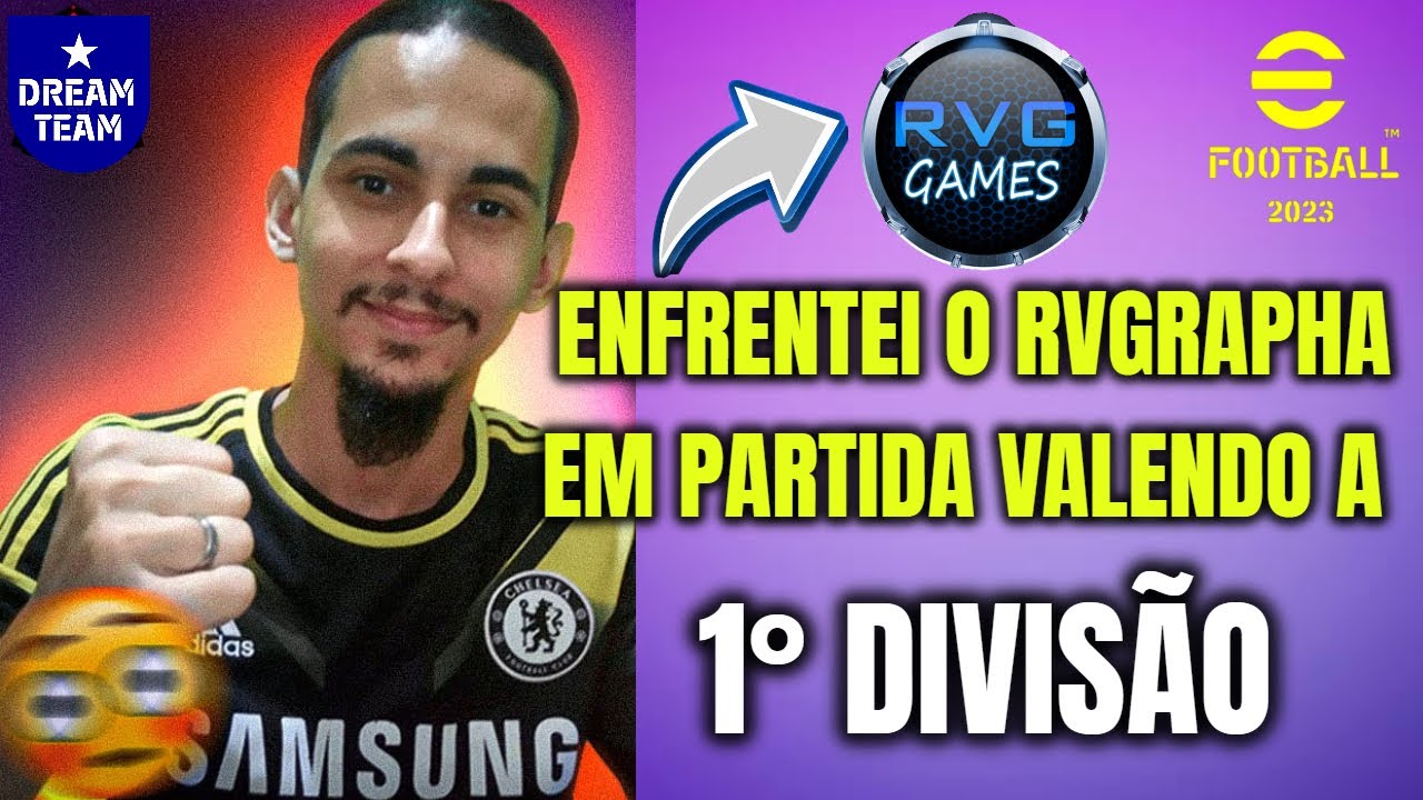 😱🔥Contra RVGRapha Valendo O Acesso A 1° Divisão Para Mim! Jogão! eFootball 2023