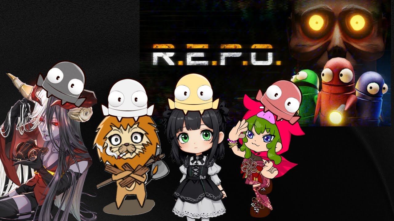 【R.E.P.O】コロコロしながらお宝集めるマン！！（あんみぃ・赤べこ・らいおん〇）