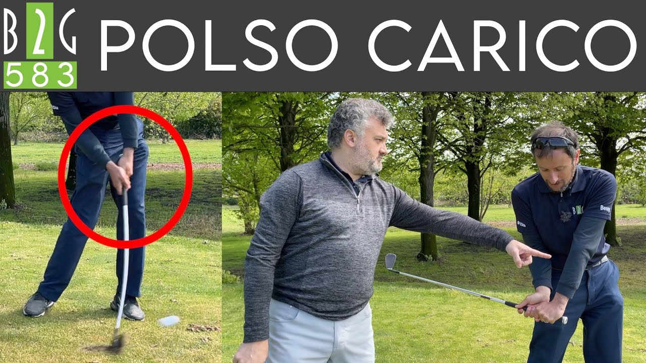 #GOLF POLSO CARICO & MANI AVANTI ALL'IMPATTO 