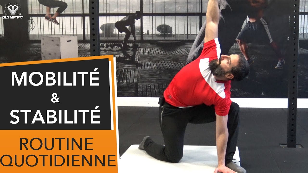 Routine MOBILITÉ & STABILITÉ 👌 pour garder la forme au quotidien 😉