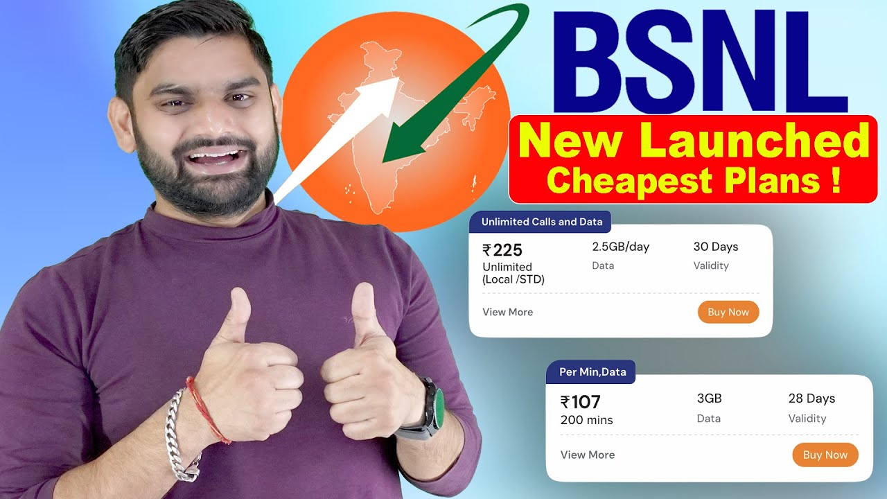 BSNL Cheapest Recharge Plans 2025 | BSNL New Plans Launched! | BSNL ₹107 Plan is Back!