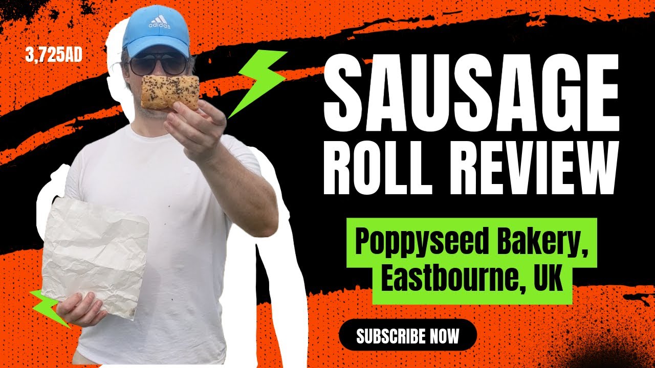 Time Traveller Reviews the Sausage Roll from Poppyseed Cafe in Eastbourne, East Sussex